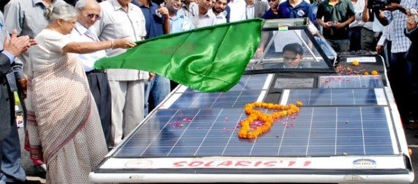 India Solar Car