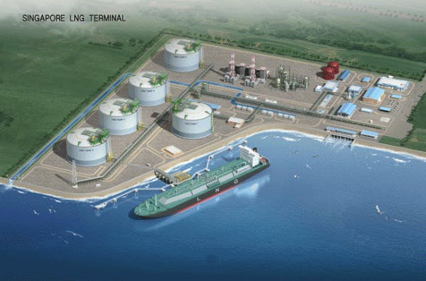Singapore LNG terminal concept drawing EMA