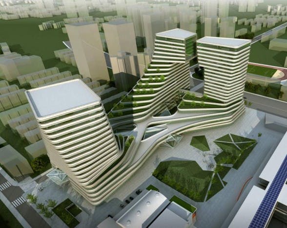 Shanghai-International-Design-CenterDesign-Center-design-exterior-588x468