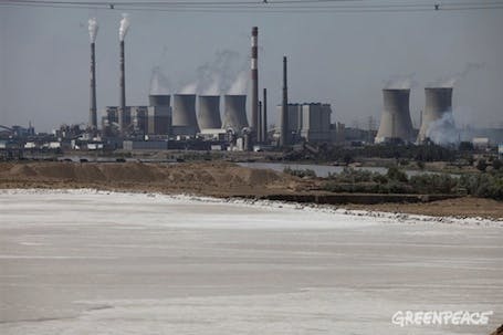 coal power plant in China