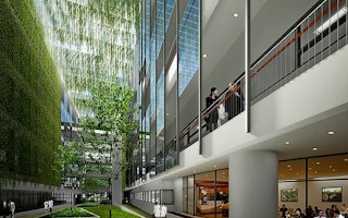Cleantech Park Living Atrium
