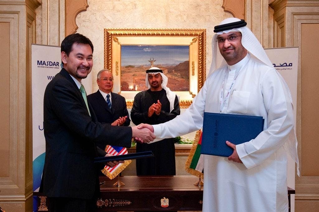 Malaysia's PM in Masdar