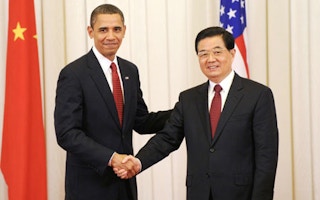 Obama and Hu