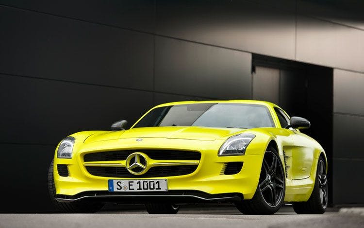 Mercedes SLS AMG E-Cell