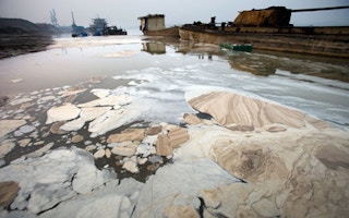 Pollution in the Yangtze